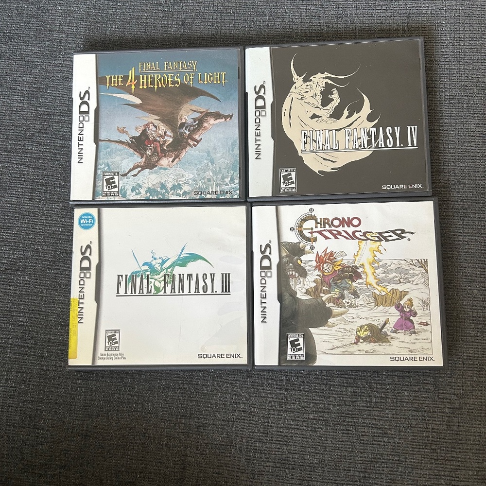 4 games $50 — Nintendo DS